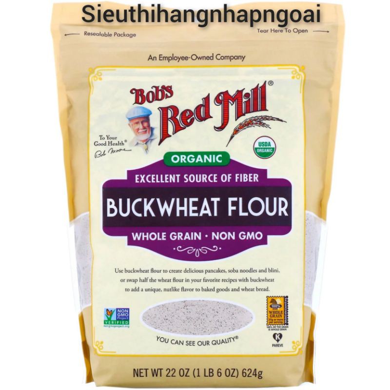 Bột Kiều Mạch Hữu Cơ Bob's Red Mill 624g