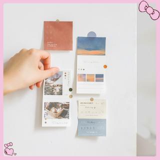 🌈Sổ Tay Ghi Chú 6 Trang Với 60 Tờ Phong Cách Tạp Chí Đơn Giản INS Hàn Quốc