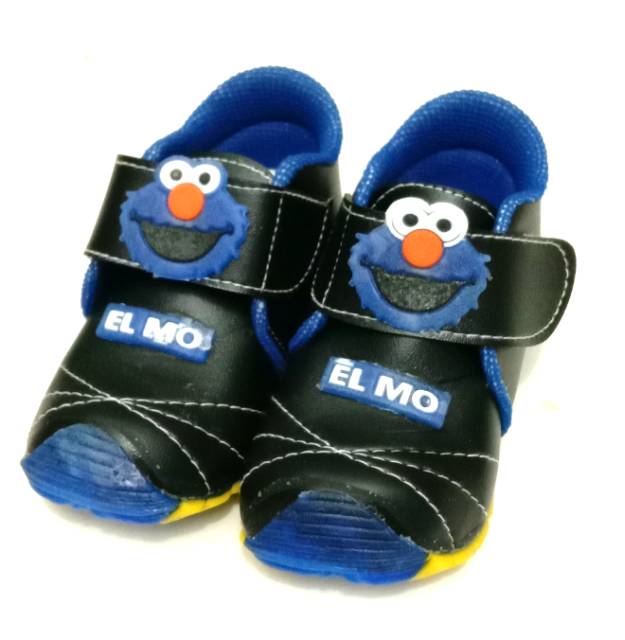 Giày Bata In Hình Nhân Vật Elmo Xinh Xắn Cho Bé 8-24 Tháng Tuổi