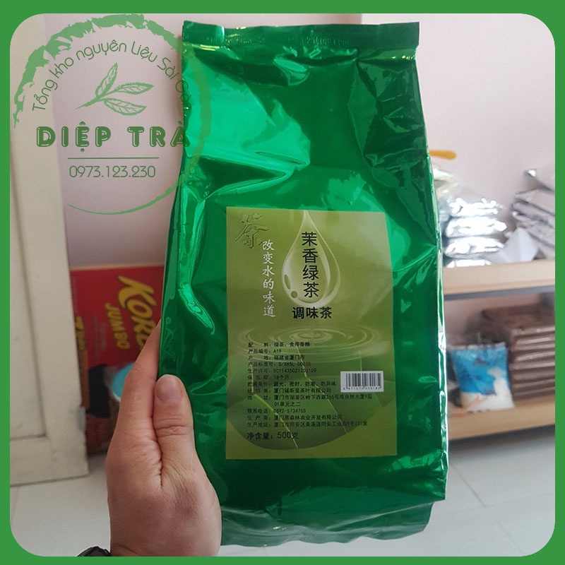 Trà nhài giọt nước - Mạt hương lục trà