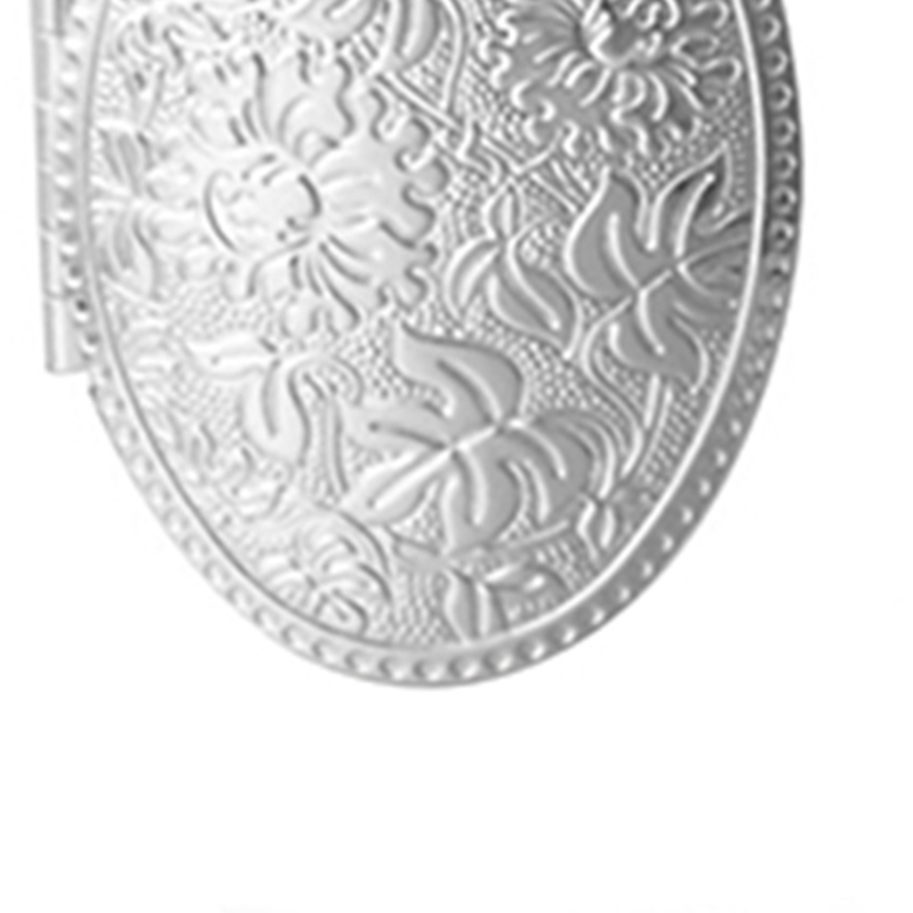 Dây chuyền mạ bạc thiết kế chạm khắc tinh xảo cá tính dành cho nam và nữ