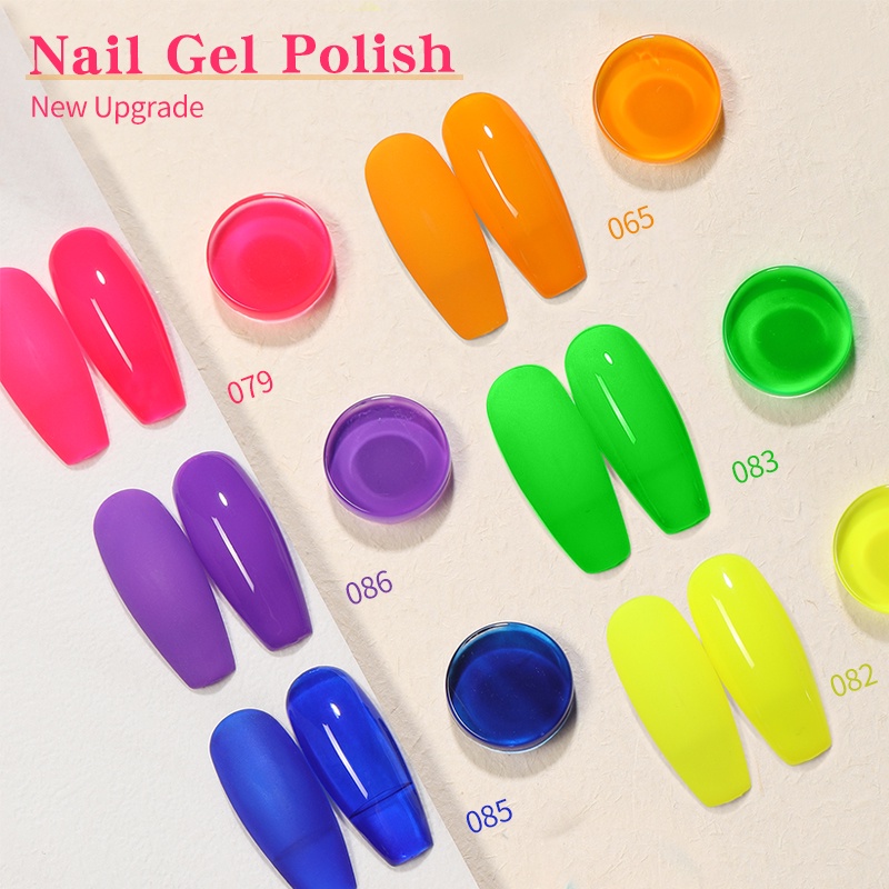 Set 6 lọ gel sơn móng tay UR SUGAR nhiều màu sắc tuỳ chọn 7.5ml