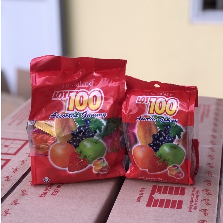 Kẹo Richy LOT 100 tổng hợp gói 320g