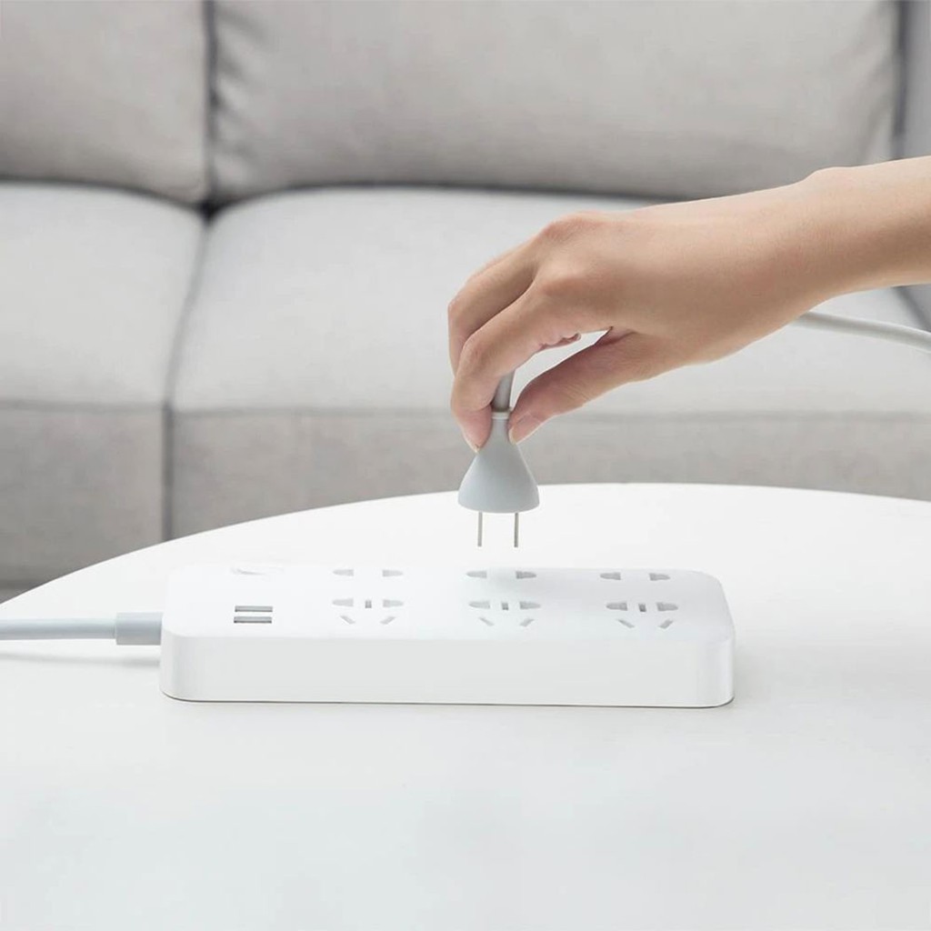 Ổ cắm Xiaomi Zmi Power Strip 6 cổng 2 usb CX05