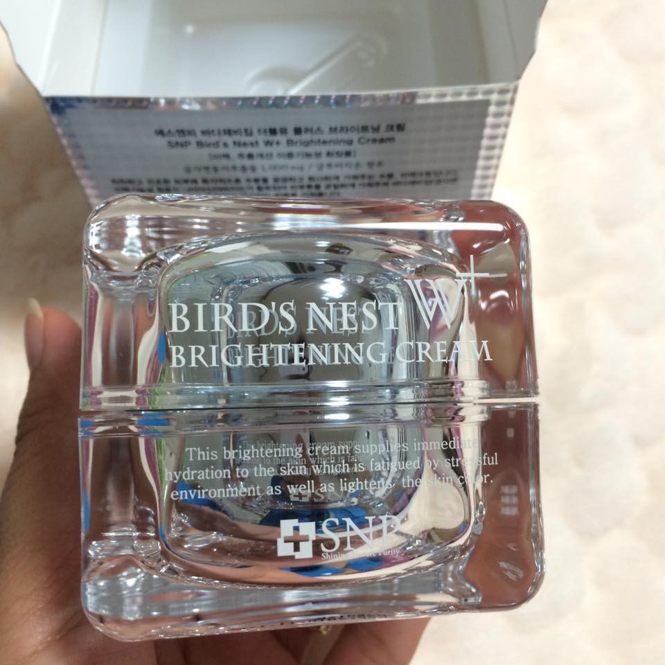 Kem Dưỡng Trắng Tinh Chất Tổ Yến SNP Bird's Nest W+ Brightening Cream 50g <3200282>