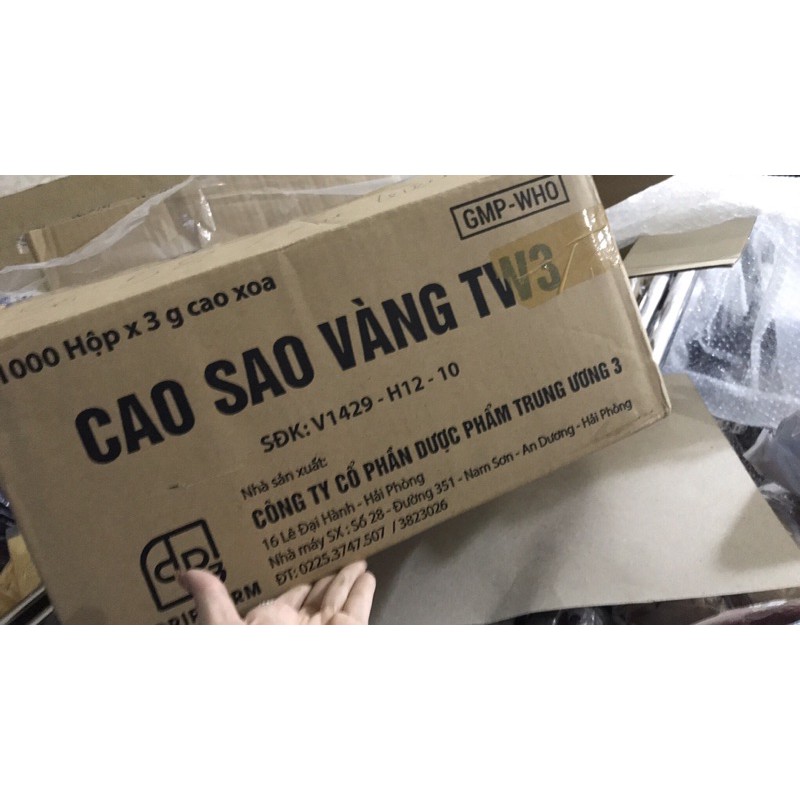 Cao Sao Vàng từ thảo dược thiên nhiên