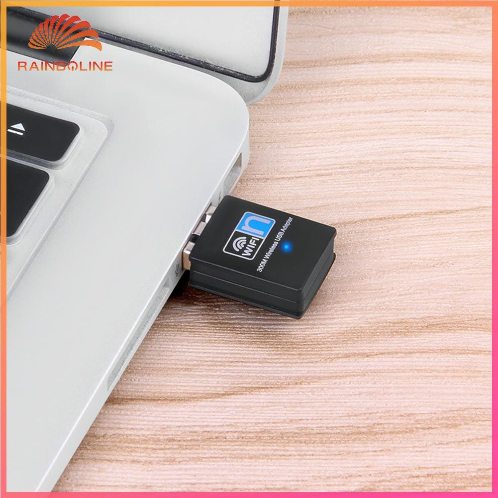 Usb Wifi Dongle 300mbps Usb 2.0 802.11 N / G / B Thẻ | BigBuy360 - bigbuy360.vn