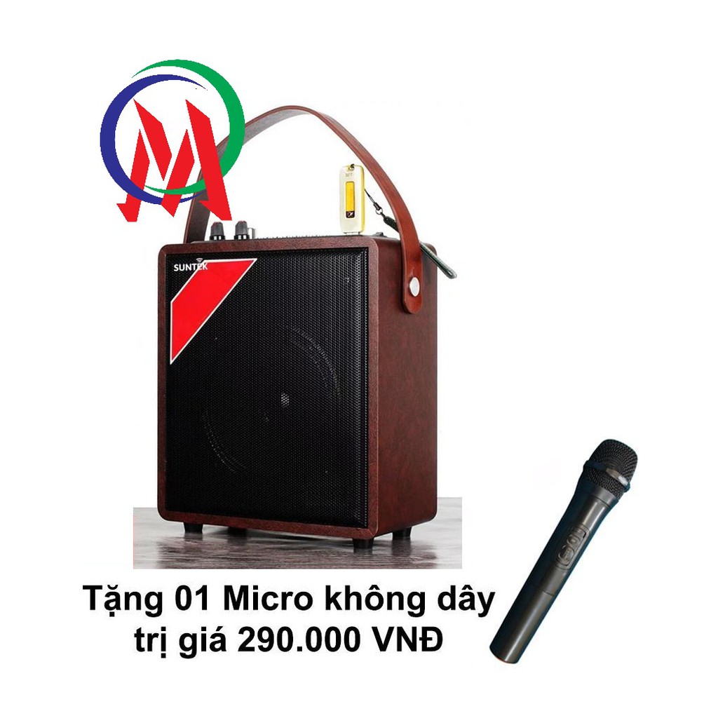 [Tặng Mic &amp; Pin] Loa Bluetooth Karaoke Mini Zansong A061 -  (6.5 inch ,1 mic ,30W) bass 18 -bh 12 tháng