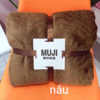 ( HÓT ) CHĂN LÔNG THỎ MUJI MẪU MỚI NHẤT
