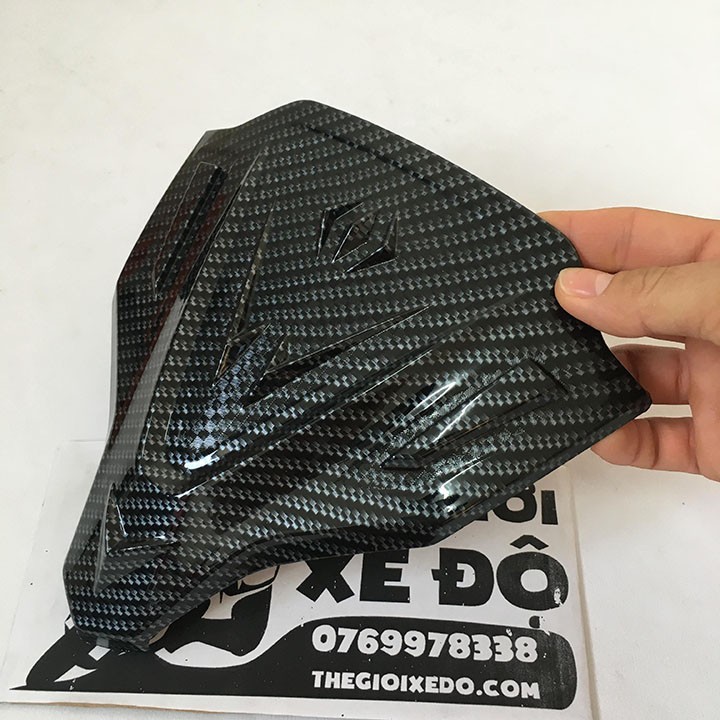 Mão Air Blade 150 cc cacbon - chắn gió ốp đầu xe AB đời 2020 - 2021 - 2022 carbon