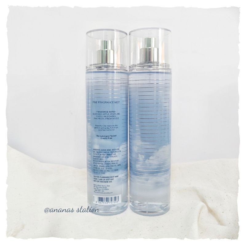 Xịt thơm Bath and Body Works 236ml - BEAUTIFUL DAY - Bodymist