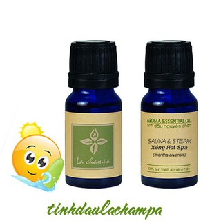 Tinh dầu Xông Hơi Spa Lachampa (Sauna & Steam SPA) dung tích 10-30-50ml/chai