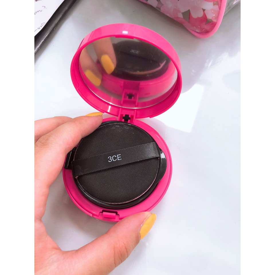 (Trả order)Kem nền nén 3CE PINK CREAMY COMPACT FOUNDATION | BigBuy360 - bigbuy360.vn