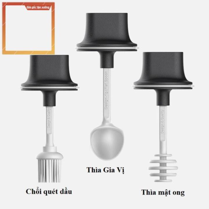 Hũ Thủy Tinh Đựng Gia Vị, Lọ Đựng Gia Vị, Dầu Ăn, Mật Ong Cao Cấp 250ml 280ml Chống Nước, Ẩm Mốc, Côn Trùng