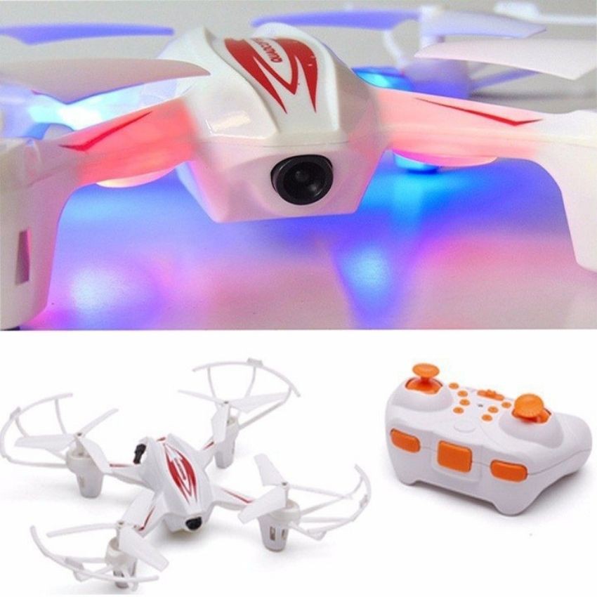 Đồ Chơi Máy Bay Điều Khiển Từ Xa Flycam Mini 4 Cánh Giá Rẻ, Đèn Sáng Lấp Lánh, Tạo Sự Thích Thú Cho Bé