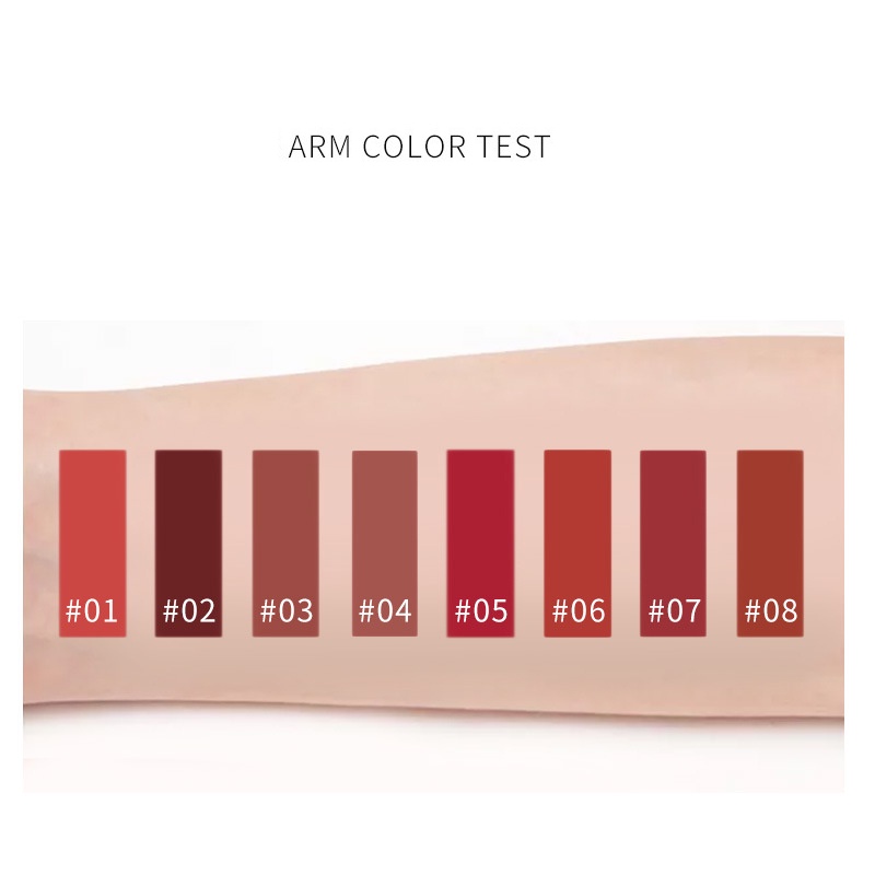 Son môi 6 màu tùy chọn chống nước lâu trôi tiện dụng