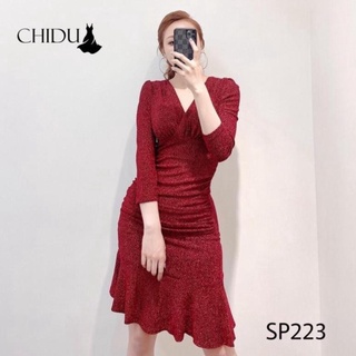 Hàng cao cấp - váy nhũ body nhún chân cá - hàng cao cấp
