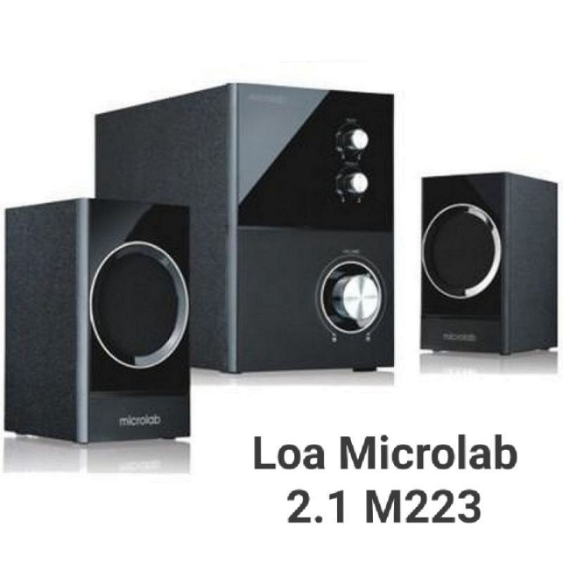 Loa Microlab M223 2.1 - Hàng Chính Hãng Bảo Hành 12 Tháng