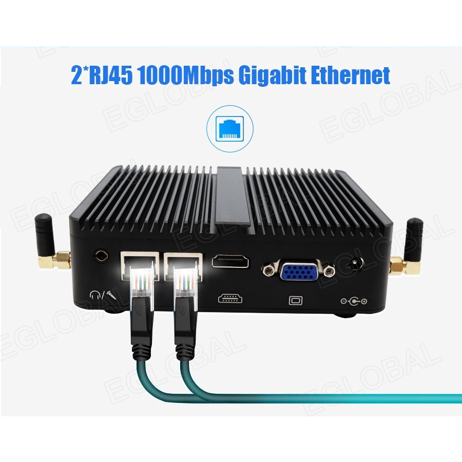 Máy tính mini giá rẻ Intel Celeron M3 - J4125 phù hợp với văn phòng, shopping mall, etc.