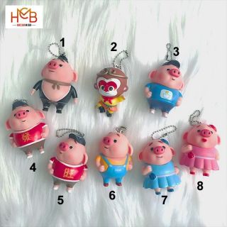 Móc khóa heo dễ thương