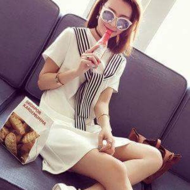 Đầm thun thủy thủ ( ryka lê)