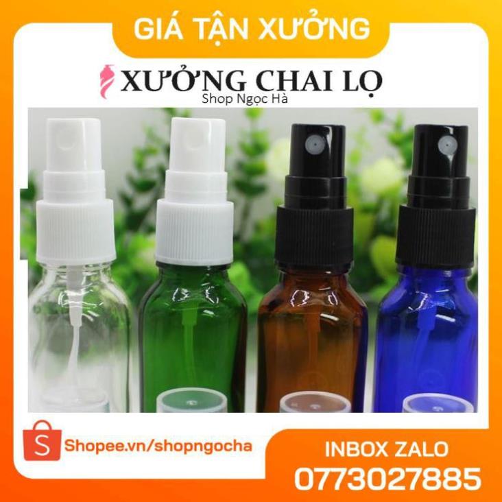 Chai Xịt Phun Sương ❤ GIÁ TỐT NHẤT ❤ Chai xịt phun sương thủy tinh 5ml,10ml , chai chiết nước hoa , phụ kiện du lịch