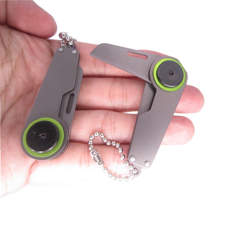 móc khóa Mini Gấp Gọn Công Cụ Di Động Cắm Trại EDC 166