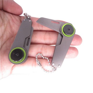 móc khóa Mini Gấp Gọn Công Cụ Di Động Cắm Trại EDC 166