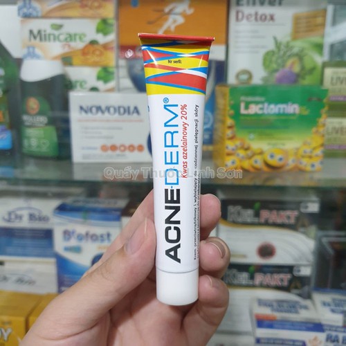 Acne Derm kem làm trắng da giảm mụn Balan azelaic 20% 20g - YUPA.STORE