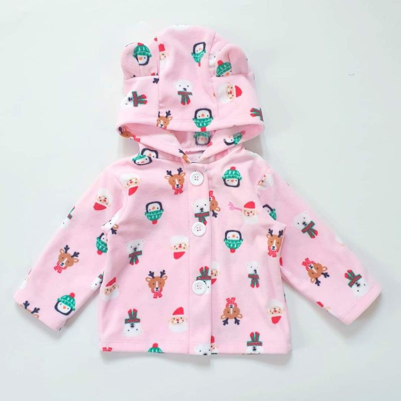 Áo khoác sơ sinh BUNNY free size từ 3-9kg
