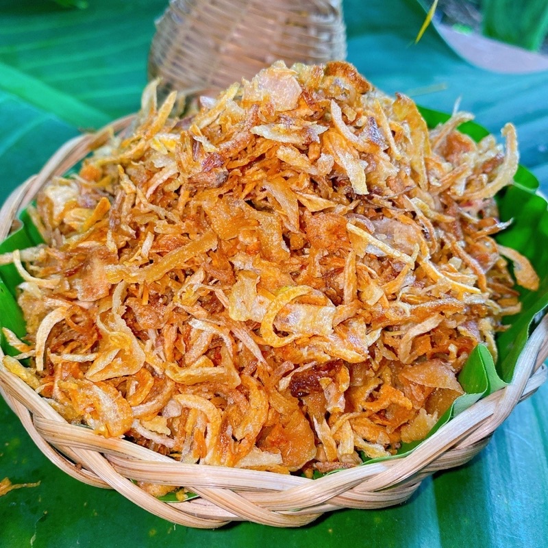 HỦ 100GR - Hành phi thơm ngon ăn kèm bánh tráng