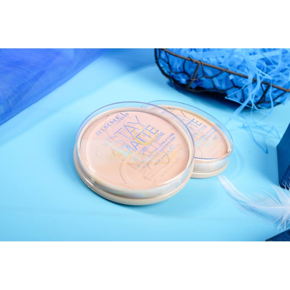 PHẤN PHỦ KIỀM DẦU RIMMEL LONDON STAY MATTE PRESSED POWDER