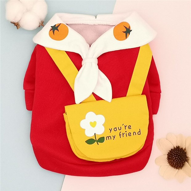 Áo Sweater Mùa Hè Cỡ Nhỏ Và Vừa Hình Kẹo Mút Dễ Thương Trang Trí Cho Thú Cưng