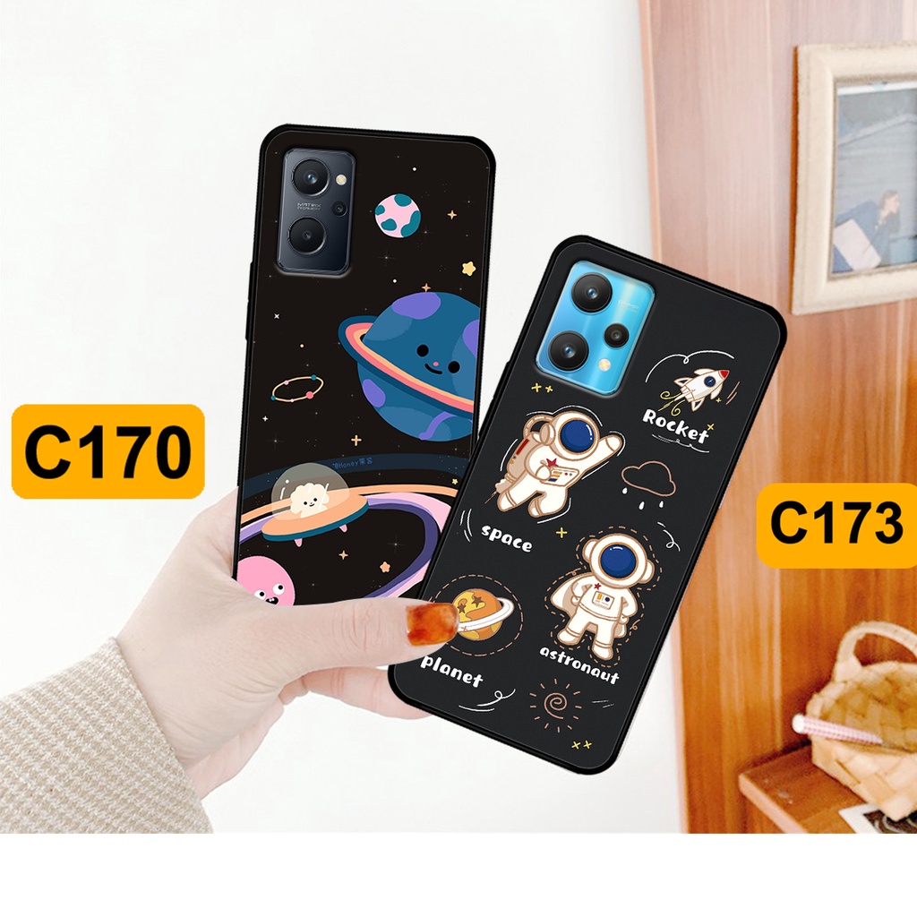 Ốp Realme 9i in hình astronaut, phi hành gia vũ trụ hottrend, độc đáo, cá tính.