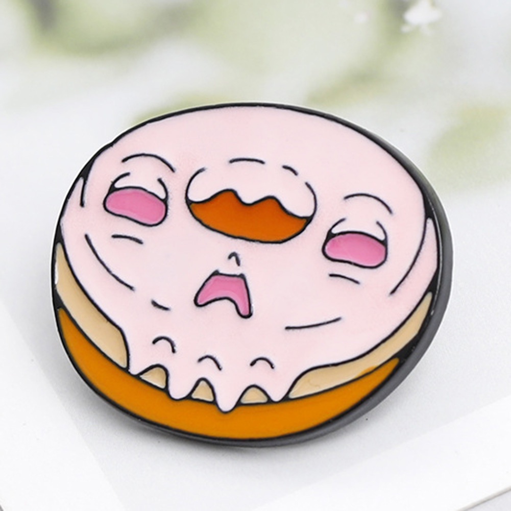 YOML✔Fashion Women Pizza Hamburg Donut Enamel Badge Brooch Pin Clothes Jewelry Decor