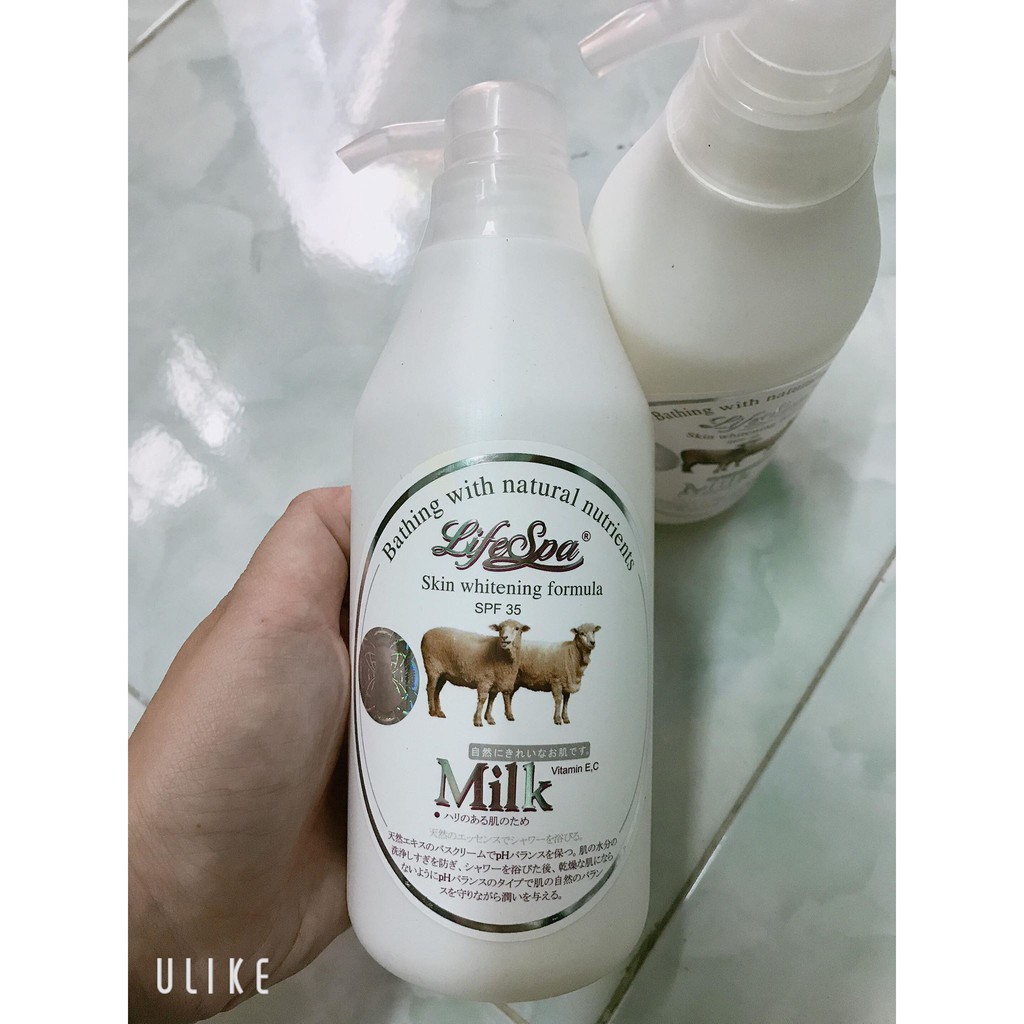 SỮA TẮM CỪU LIFE SPA (AUTH)