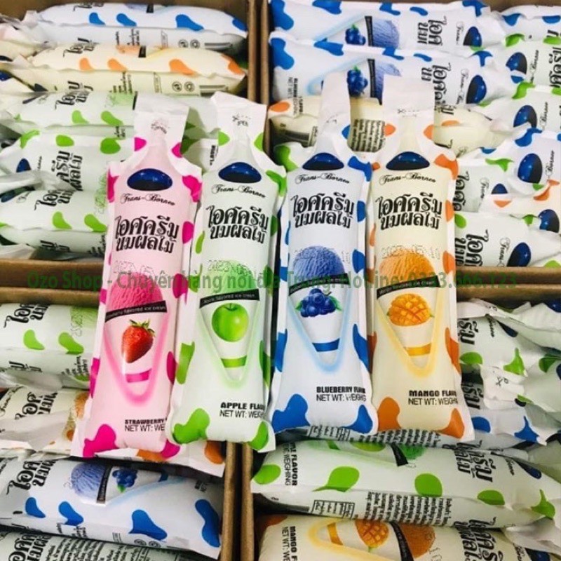 [3 Vị]Thạch Kem Đá Ice Cream Thái 50gr