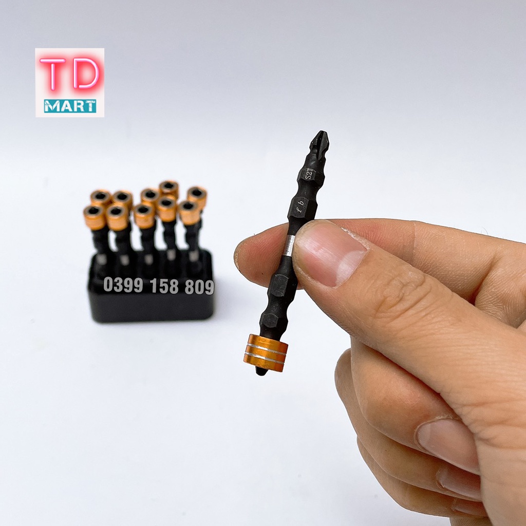 Mũi vít 4 cạnh có nam châm trợ lực siêu hít