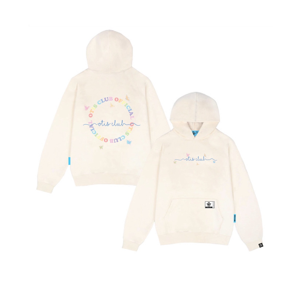 Áo khoác hoodie chui đầu local brand unisex Otis Club - Hoodie chui đầu pastel