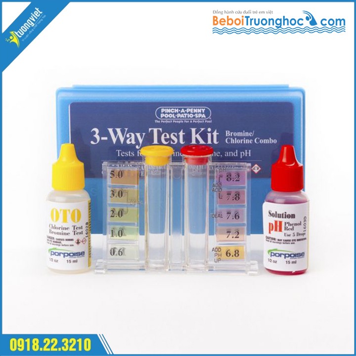 Bộ test PH và Clo bằng dung dịch