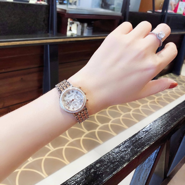 BU.LOVA Chronograph Diamond