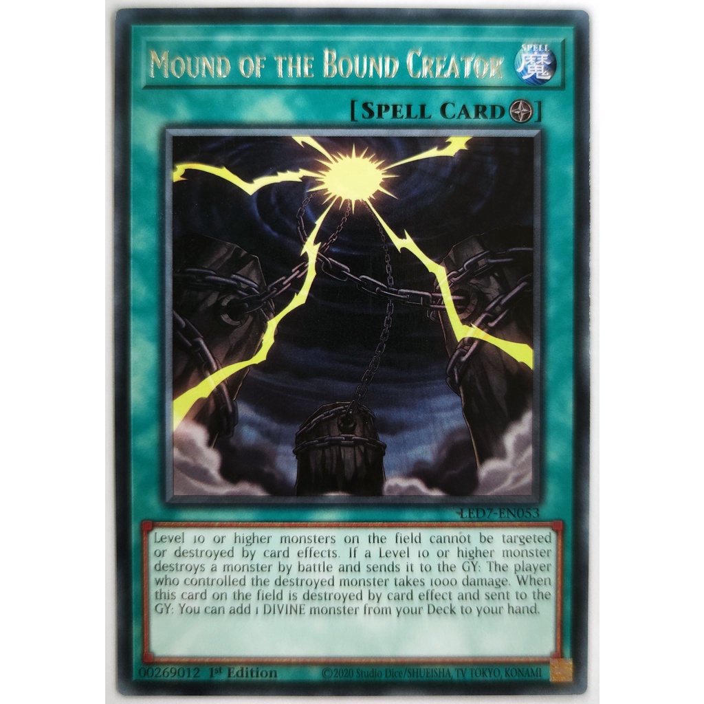 [Thẻ Yugioh] Mound of the Bound Creator |EN| Ultra Rare / Rare (Duel Monsters)