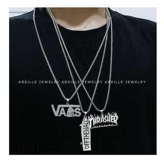 DÂY CHUYỀN 𝐓𝐇𝐑𝐀𝐒𝐇𝐄𝐑 𝐅𝐋𝐀𝐌𝐄 𝐱 𝐕𝐀𝐍𝐒 ✨🔥🔥 - TITAN CAO CẤP CHỐNG GỈ ❌❌