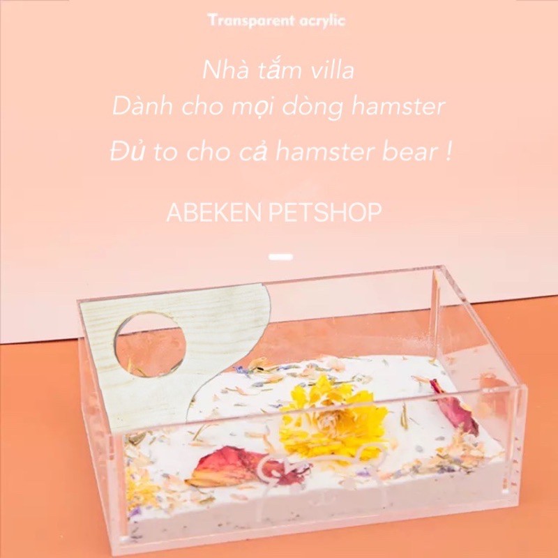 Nhà tắm mika siêu lớn