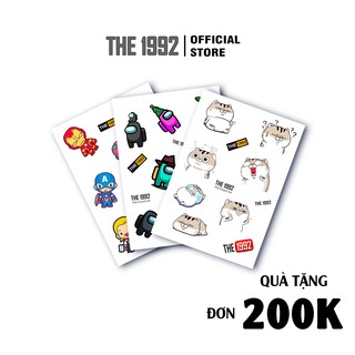 Sticker THE 1992 Quà tặng kèm đơn hàng Miếng dán trang trí