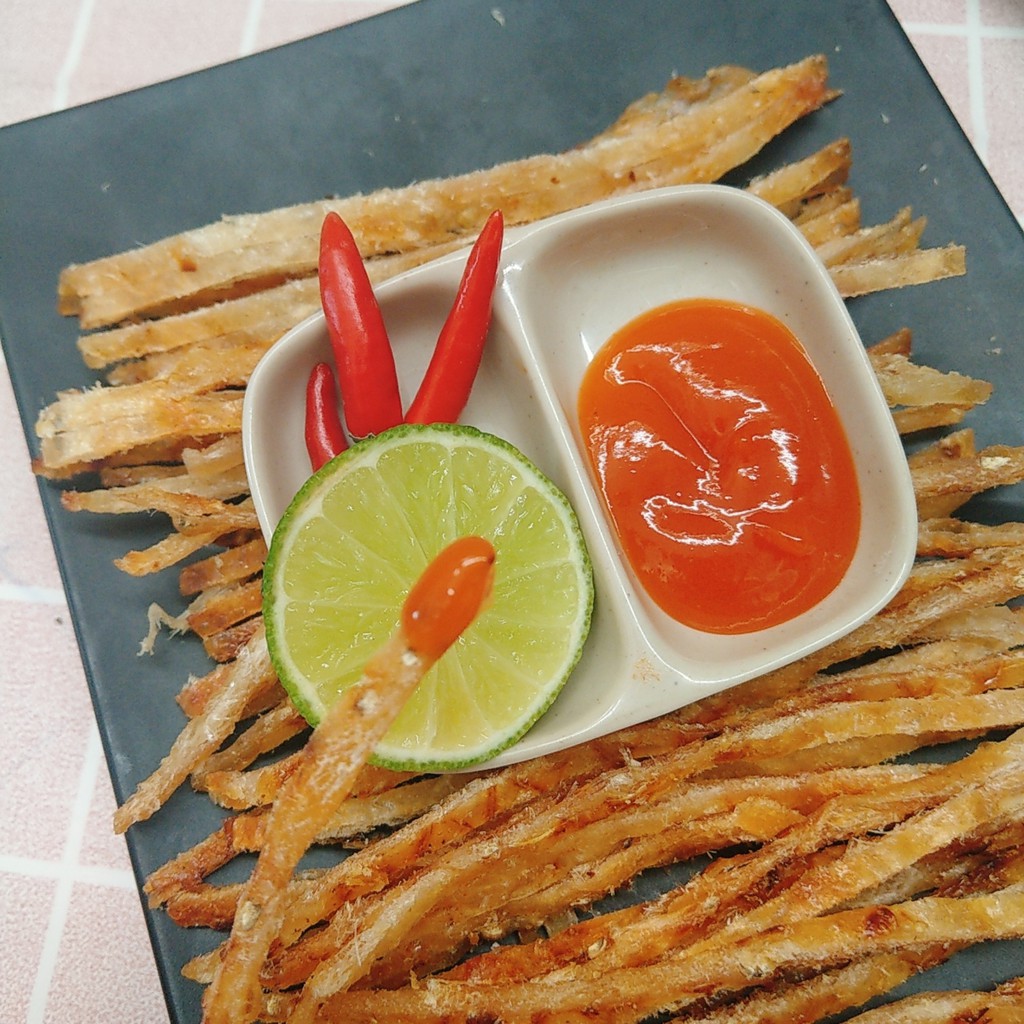 Cá Thiều Que Nướng Tiêu Thơm Ngon Ăn liền - Hanigo Food Đặc Sản Đà Nẵng NGON
