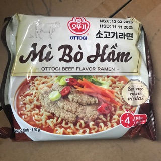 Mì hàn quốc bò hầm ottogi loại 120g