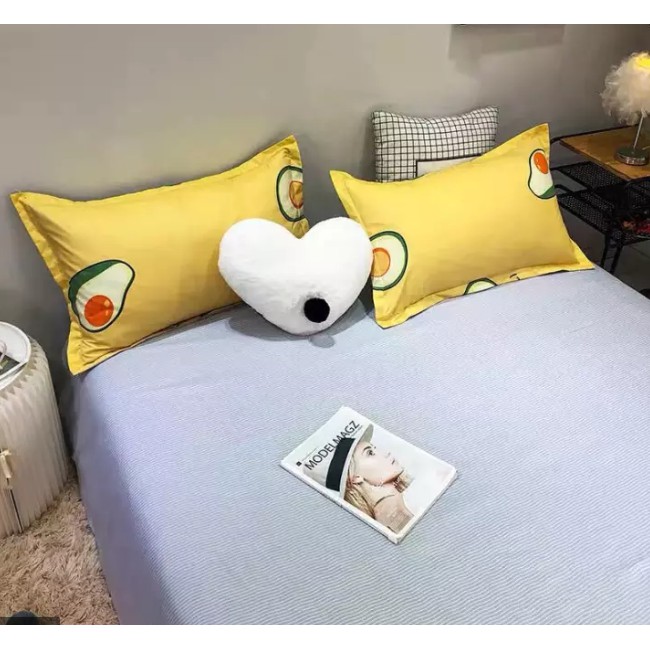 Bộ ga gối Bơ vàng  mẫu mới 2020 đủ kích thước lựa chọn | BigBuy360 - bigbuy360.vn