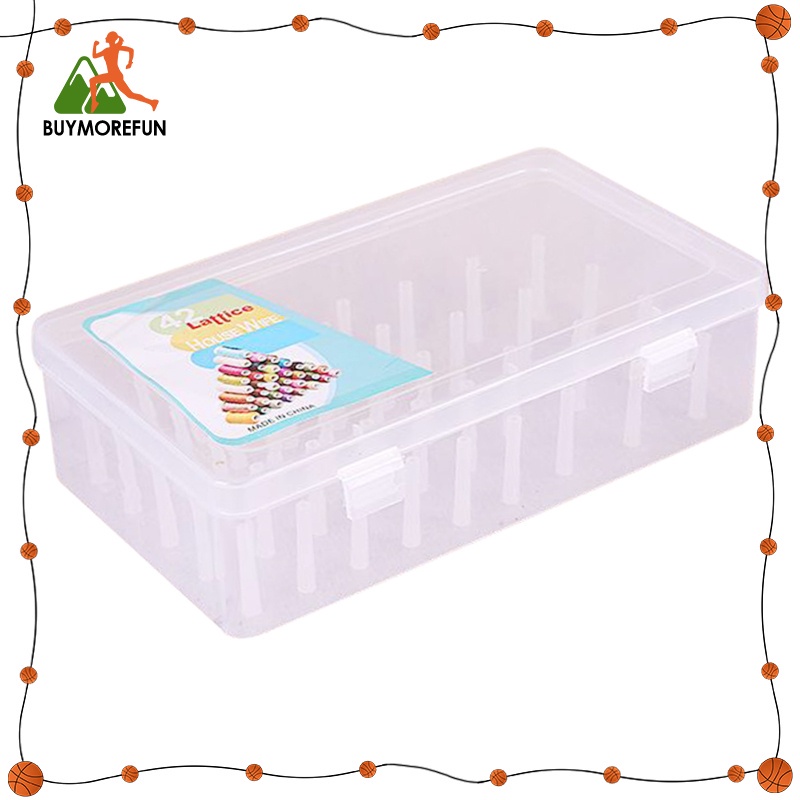 Hộp đựng 42 cuộn chỉ may vá sức chứa lớn tiện dụng