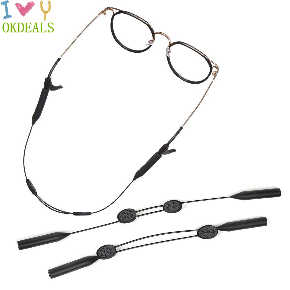 Dây Silicone Gắn Kính Chống Trượt Có Thể Điều Chỉnh Phong Cách Thể Thao